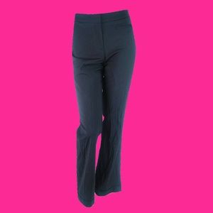 bebe black wool flare pants size 6 small trousers